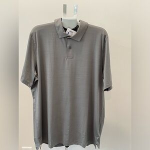 Mens XL polo puma shirt gray